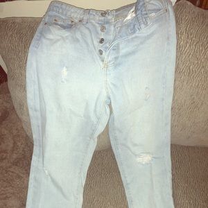 Charlotte Russe waisted  high waisted  jeans